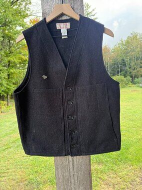 Mens Filson Mackinaw Vest Medium